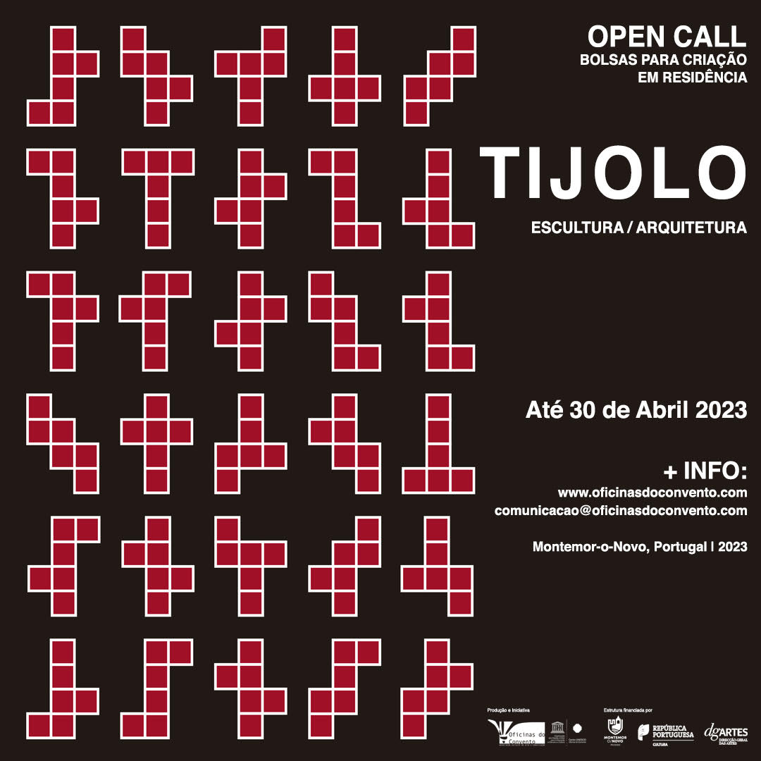 Open Call para Residências Artísticas – Tijolo – Candidaturas até 30 de abril