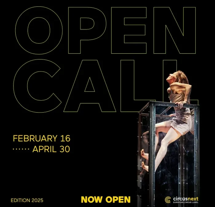 CIRCUSNEXT: OPEN CALL PARA PROJETOS DE CIRCO 2025