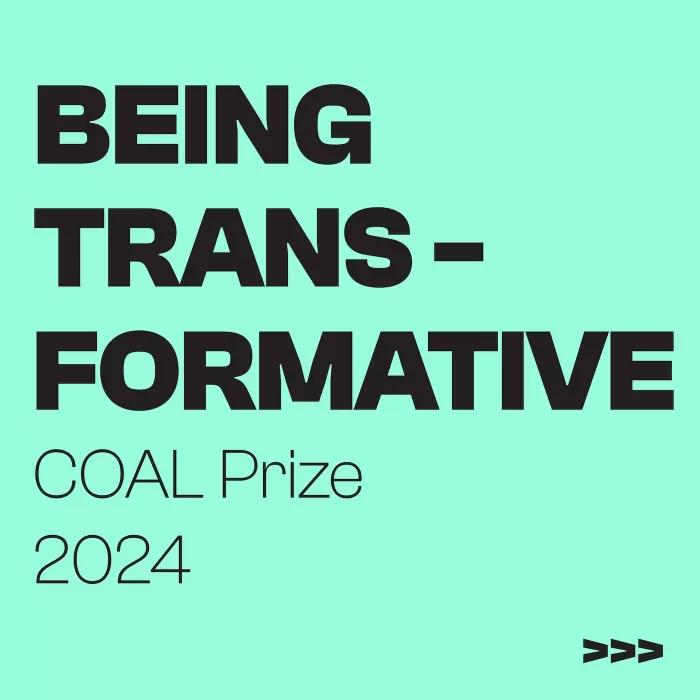 PRÉMIO COAL 2024 – BEING TRANSFORMATIVE