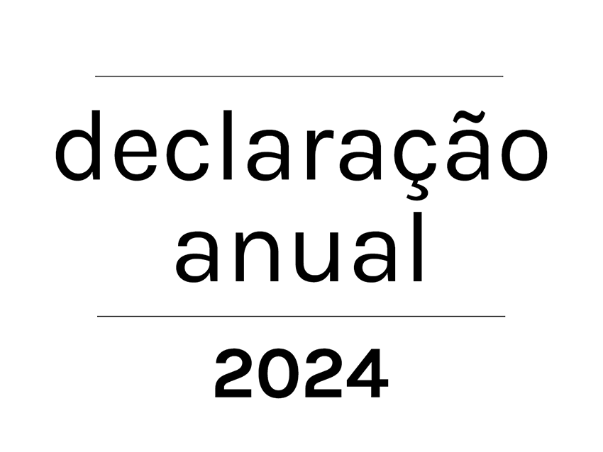 DGARTES – DECLARAÇÃO ANUAL 2024