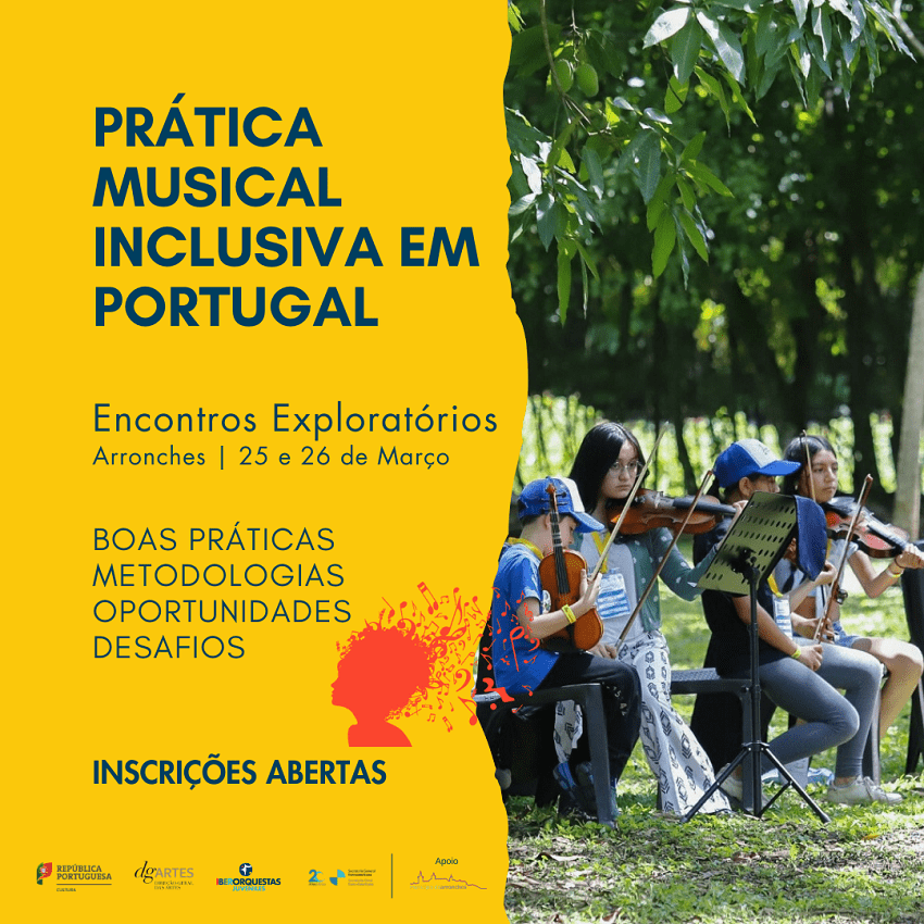ENCONTROS EXPLORATÓRIOS SOBRE PRÁTICA MUSICAL INCLUSIVA > 25 E 26 DE MARÇO | INCRIÇÕES ABERTAS