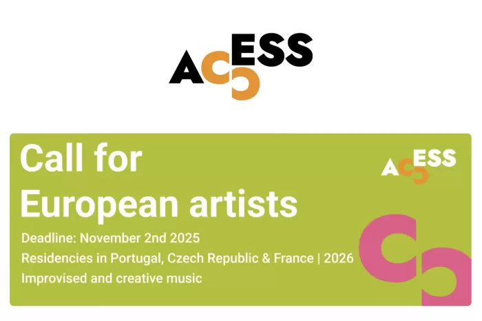 ACCESS | CANDIDATURAS PARA RESIDÊNCIA ARTÍSTICA COM FOCO EM MÚSICA E SOM (FRANÇA, PORTUGAL E REPÚBLICA CHECA) > ATÉ 2 DE NOVEMBRO