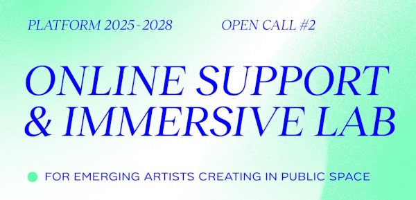 IN SITU | NOVA OPEN CALL PARA ARTISTAS EMERGENTES NO ESPAÇO PÚBLICO > 18 DE DEZEMBRO
