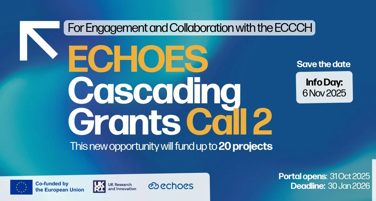 PLATAFORMA EUROPEIA “ECHOES – EUROPEAN CLOUD FOR HERITAGE OPEN SCIENCE” | CANDIDATURAS ATÉ 30 JANEIRO