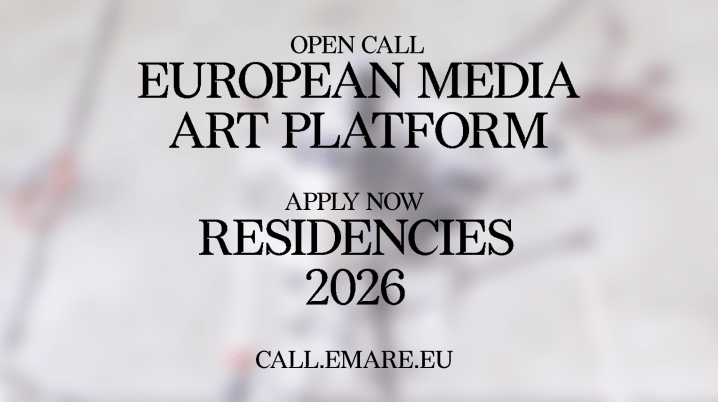 EUROPEAN MEDIA ART PLATFORM | PROGRAMA DE RESIDÊNCIAS DE ARTE, CIÊNCIA E TECNOLOGIA > CANDIDATURAS ATÉ 13 DE MARÇO