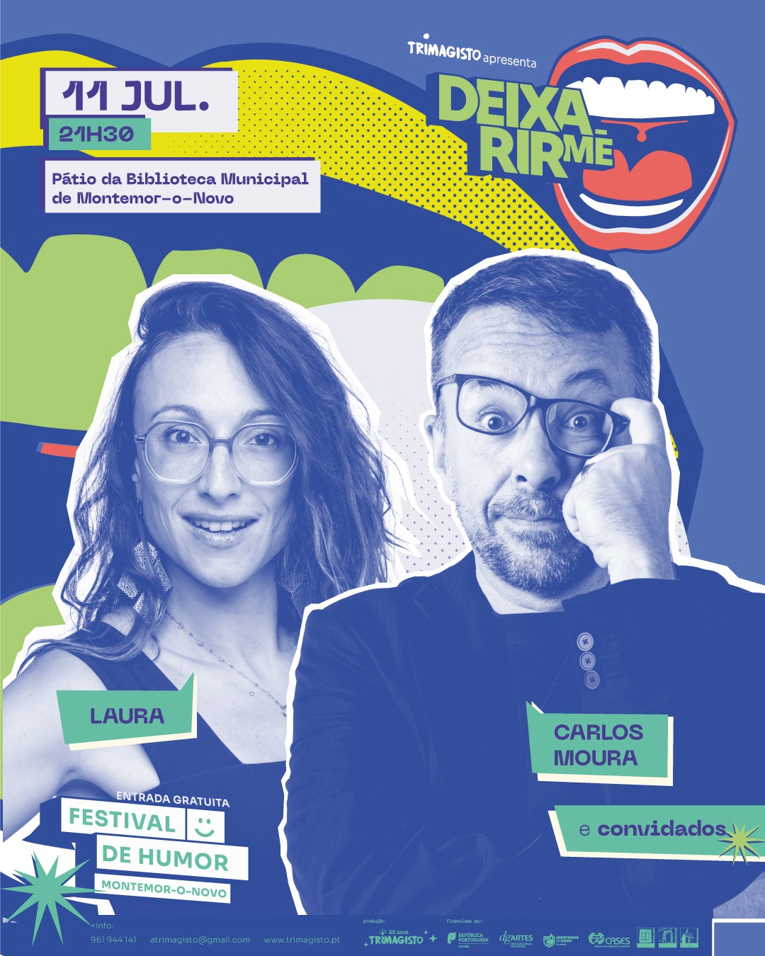TRIMAGISTO APRESENTA MAIS UMA EDIÇÃO DO FESTIVAL DE HUMOR “DEIXA-ME RIR”