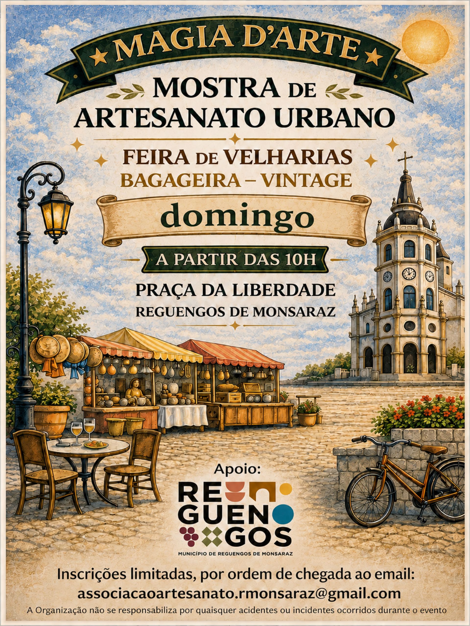 Mostra de Artesanato Urbano, Velharias e Bagageira Vintage | 1 novembro
