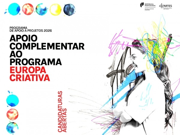 DGARTES ABRE CANDIDATURAS A APOIO COMPLEMENTAR DO PROGRAMA EUROPA CRIATIVA